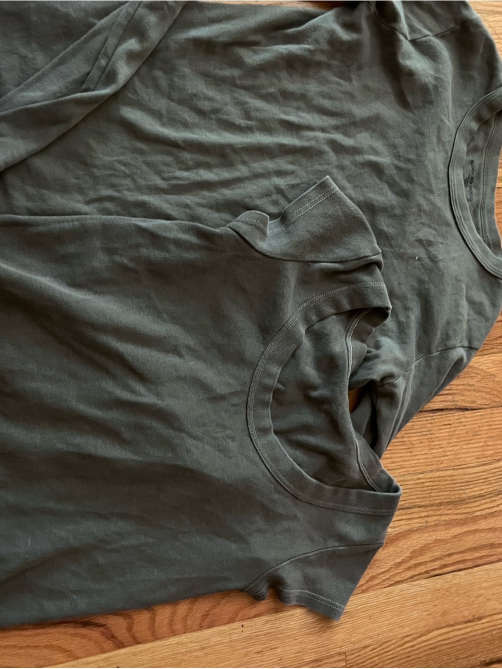 Brandy Melville gray Short Sleeve and long sleeve set of 2